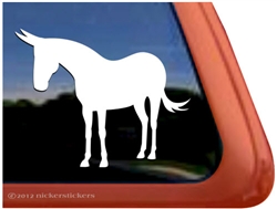 Custom Mule Car Truck Trailer RV Window Decal Sticker