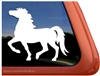 Mustang Horse Trailer Window Decal