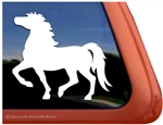 Mustang Horse Trailer Window Decal