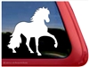 Custom Peruvian Paso Horse Trailer Car Truck RV Window Vinyl Decal Sticker