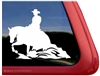 Horse Reiner Horse Trailer Window Decal