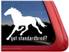 Got Standardbred Horse Trailer Car Truck RV Window Decal Sticker