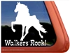 Tennessee Walker Horse Trailer Window Decal