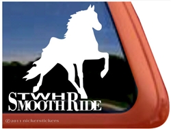 Tennessee Walker Horse Trailer Window Decal