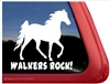 Tennessee Walker Horse Trailer Window Decal