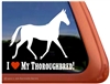 Thoroughbred Window Decal