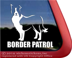 Border Collie Dog Car Truck RV Window Decal Sticker