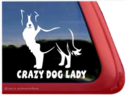 Border Collie Window Decal