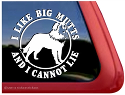 I Like Big Mutts Leonberger Dog iPad Car Truck Window Decal Sticker