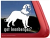 Got Leonberger Dog iPad Car Truck Window Decal Sticker