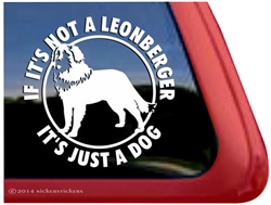 Leonberger Dog iPad Car Truck Window Decal Sticker