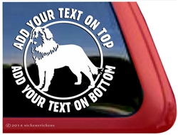 Custom Leonberger Dog iPad Car Truck Window Decal Sticker