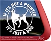 English Pointer Window Decal