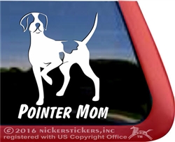 English Pointer Window Decal