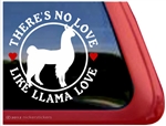 Llama Window Decal