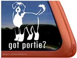 Portuguese Water Dog Window Decal