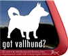 Swedish Vallhund Window Decal