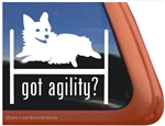 Pembroke Corgi Agility Dog Window Decal