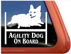 Pembroke Corgi Agility Dog Window Decal