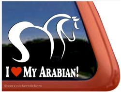 Arabian Window Decal