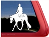 Hunter Under Saddle Horse Trailer Window Decal