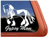 Gypsy Mom Horse Trailer  Window Decal