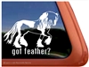 Gypsy Stud Horse Trailer  Window Decal