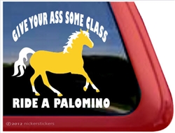 Palomino Window Decal