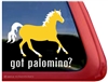 Palomino Window Decal