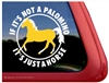 Palomino Window Decal