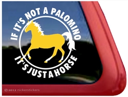 Palomino Window Decal