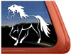 Custom Rocky Mountain Horse Trailer Car Truck RV Window Decal Sticker