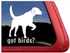 English Setter Window Decal