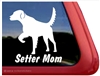 English Setter Window Decal