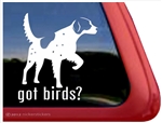 English Setter Window Decal