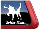 English Setter Window Decal