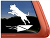 Custom Labrador Retriever Dock Dog iPad Car Truck Window Decal Sticker