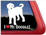 Labradoodle Window Decal