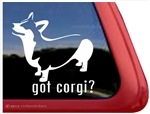 Corgi Window Decal