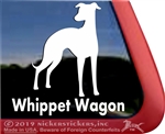 Whippet Window Decal