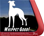 Whippet Window Decal