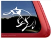 Custom Australian Cattle Dog Disc Frisbee Dog Car Truck RV Window Decal Sticker