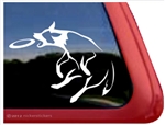 Custom Australian Cattle Dog Disc Frisbee Dog Car Truck RV Window Decal Sticker
