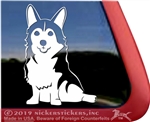 Custom Pembroke Welsh Corgi Dog Window Decal Sticker