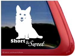 Corgi Window Decal