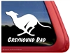 Greyhound Mom Dog iPad Car Truck RV Window Decal Sticker