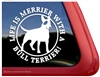 Bull Terrier Window Decal