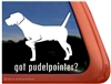 Pudelpointer Window Decal