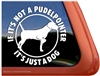 Pudelpointer Window Decal