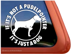 Pudelpointer Window Decal